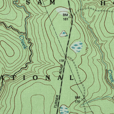 United States Geological Survey Fostoria, TX (1997, 24000-Scale) digital map