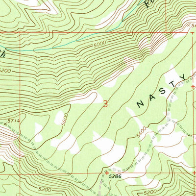 United States Geological Survey Foundation Ridge, WA (1967, 24000-Scale) digital map