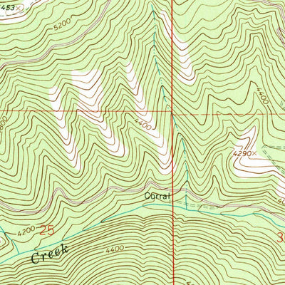 United States Geological Survey Foundation Ridge, WA (1967, 24000-Scale) digital map
