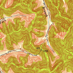 United States Geological Survey Fount, KY (1952, 24000-Scale) digital map