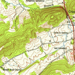 United States Geological Survey Fountain City, TN (1953, 24000-Scale) digital map