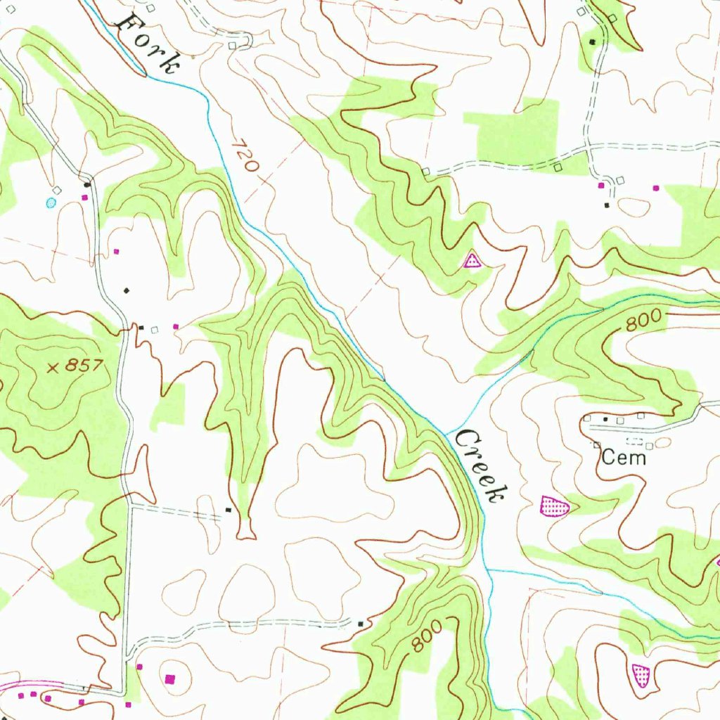 Fountain City, TN (1958, 24000-Scale) Map by United States Geological ...