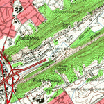 United States Geological Survey Fountain City, TN (1966, 24000-Scale) digital map