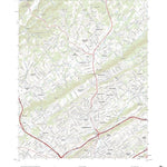 United States Geological Survey Fountain City, TN (2022, 24000-Scale) digital map
