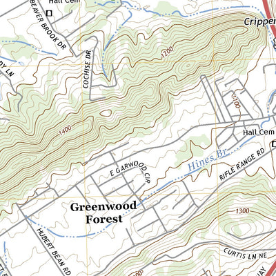 United States Geological Survey Fountain City, TN (2022, 24000-Scale) digital map