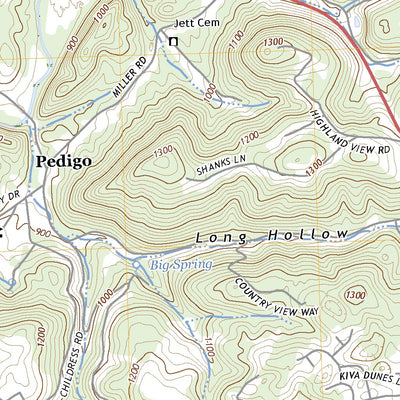 United States Geological Survey Fountain City, TN (2022, 24000-Scale) digital map