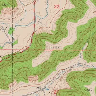 United States Geological Survey Fountain City, WI-MN (1972, 24000-Scale) digital map