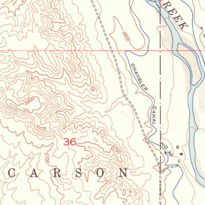 United States Geological Survey Fountain, CO (1948, 24000-Scale) digital map
