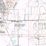 United States Geological Survey Fountain, CO (1961, 24000-Scale) digital map