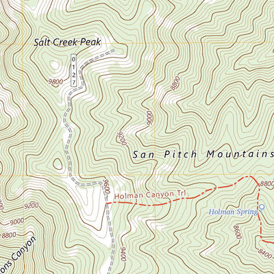 United States Geological Survey Fountain Green North, UT (2023, 24000-Scale) digital map