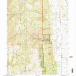 United States Geological Survey Fountain Green South, UT (2001, 24000-Scale) digital map