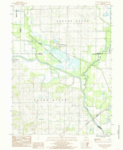 United States Geological Survey Fountain Grove, MO (1984, 24000-Scale) digital map