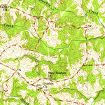 United States Geological Survey Fountain Inn, SC (1957, 62500-Scale) digital map