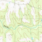 United States Geological Survey Fountain Inn, SC (1983, 24000-Scale) digital map