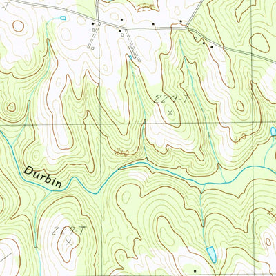 United States Geological Survey Fountain Inn, SC (1983, 24000-Scale) digital map