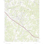United States Geological Survey Fountain Inn, SC (2020, 24000-Scale) digital map