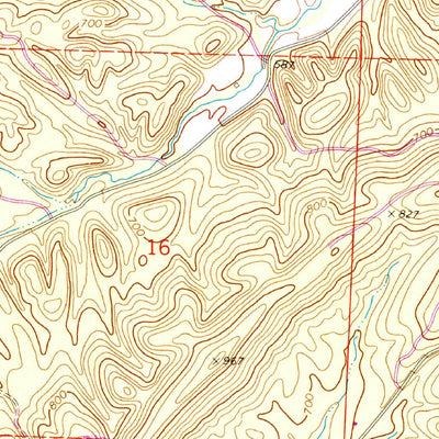 United States Geological Survey Fountain Lake, AR (1972, 24000-Scale) digital map