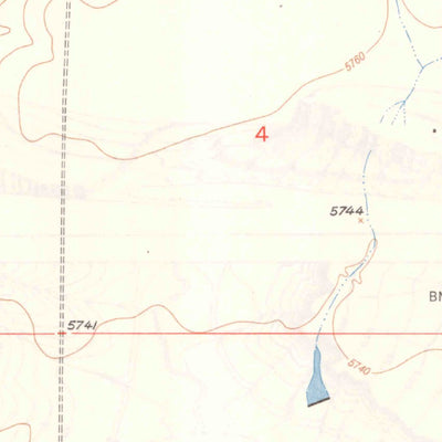 United States Geological Survey Fountain NE, CO (1950, 24000-Scale) digital map