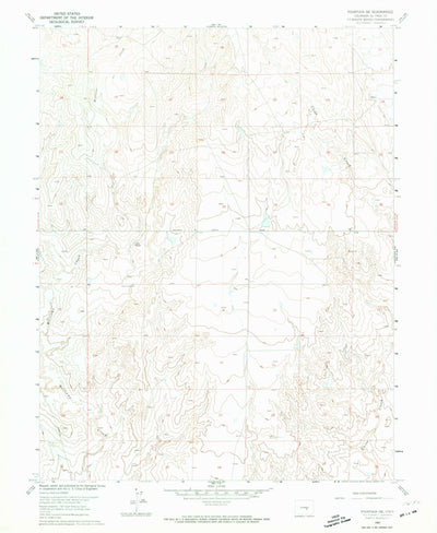 United States Geological Survey Fountain NE, CO (1961, 24000-Scale) digital map