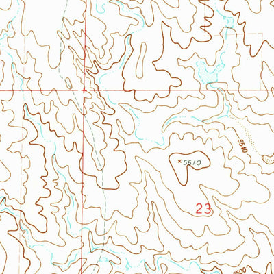 United States Geological Survey Fountain NE, CO (1961, 24000-Scale) digital map