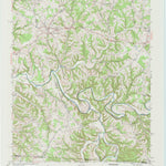 United States Geological Survey Fountain Run, KY-TN (1954, 24000-Scale) digital map