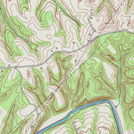 United States Geological Survey Fountain Run, KY-TN (1954, 24000-Scale) digital map