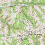 United States Geological Survey Fountain Run, KY-TN (1954, 24000-Scale) digital map