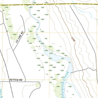 United States Geological Survey Fountain SE, CO (2022, 24000-Scale) digital map