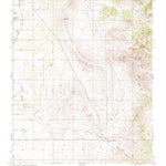 United States Geological Survey Fountain Springs, CA (1965, 24000-Scale) digital map
