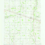 United States Geological Survey Fountaintown, IN (1952, 24000-Scale) digital map