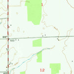 United States Geological Survey Fountaintown, IN (1952, 24000-Scale) digital map