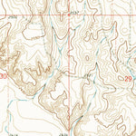 United States Geological Survey Four Buttes NE, MT (1973, 24000-Scale) digital map