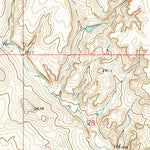 United States Geological Survey Four Buttes NE, MT (1973, 24000-Scale) digital map