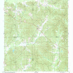 United States Geological Survey Four Corners, MS (1989, 24000-Scale) digital map