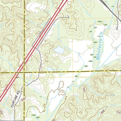 United States Geological Survey Four Corners, MS (2020, 24000-Scale) digital map