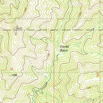 United States Geological Survey Four Corners Rock, CA (1981, 25000-Scale) digital map