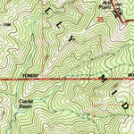 United States Geological Survey Four Corners Rock, CA (1997, 24000-Scale) digital map