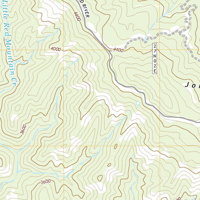 United States Geological Survey Four Corners Rock, CA (2021, 24000-Scale) digital map