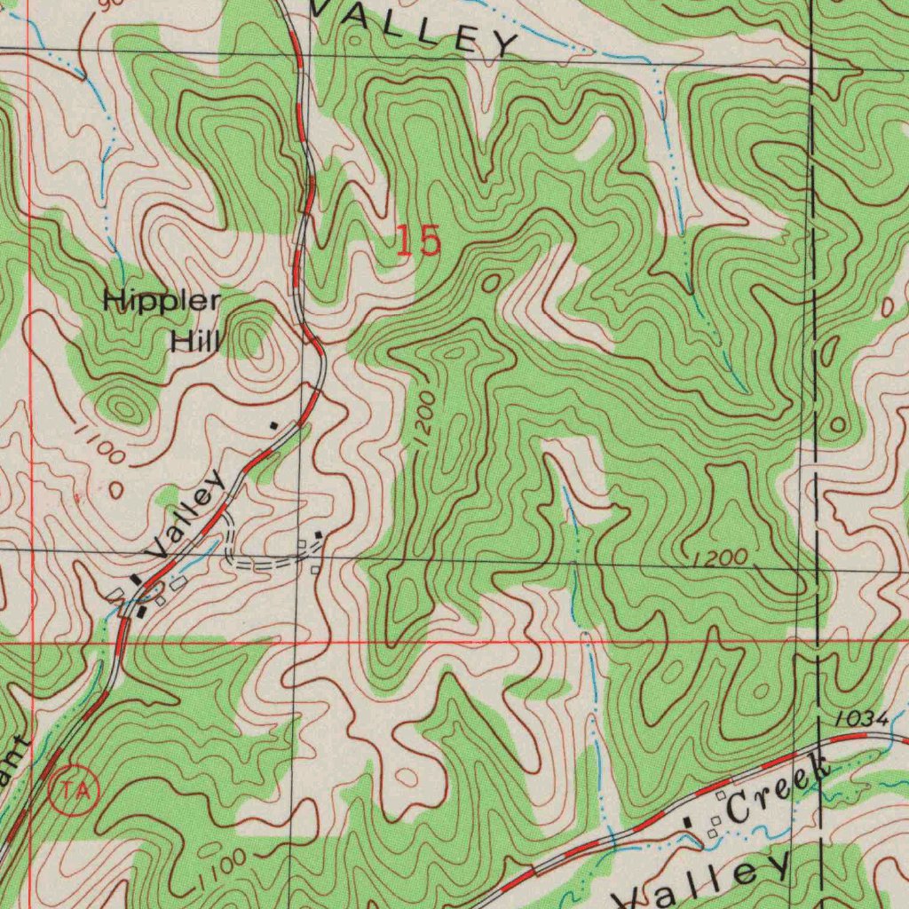 Four Corners, WI (1983, 24000-Scale) Map by United States Geological ...