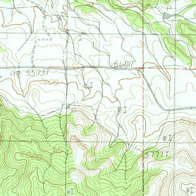 United States Geological Survey Four Corners, WY (1984, 24000-Scale) digital map