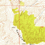 United States Geological Survey Four Lakes, WA (1954, 24000-Scale) digital map