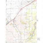 United States Geological Survey Four Lakes, WA (1973, 24000-Scale) digital map
