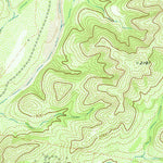 United States Geological Survey Four Mills, TX (1973, 24000-Scale) digital map