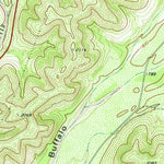 United States Geological Survey Four Mills, TX (1973, 24000-Scale) digital map