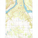 United States Geological Survey Four Mound Prairie, WA (1973, 24000-Scale) digital map
