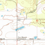 United States Geological Survey Four Mound Prairie, WA (1973, 24000-Scale) digital map