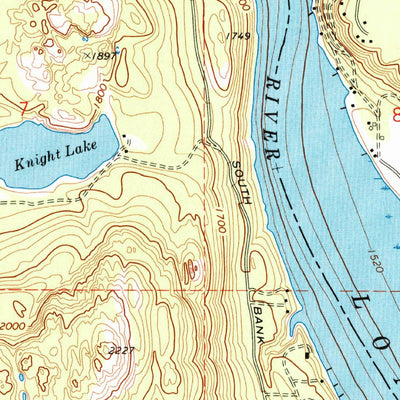 United States Geological Survey Four Mound Prairie, WA (1973, 24000-Scale) digital map