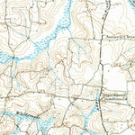 United States Geological Survey Four Oaks, NC (1908, 62500-Scale) digital map