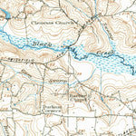 United States Geological Survey Four Oaks, NC (1908, 62500-Scale) digital map