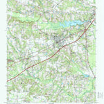 United States Geological Survey Four Oaks, NC (1997, 24000-Scale) digital map